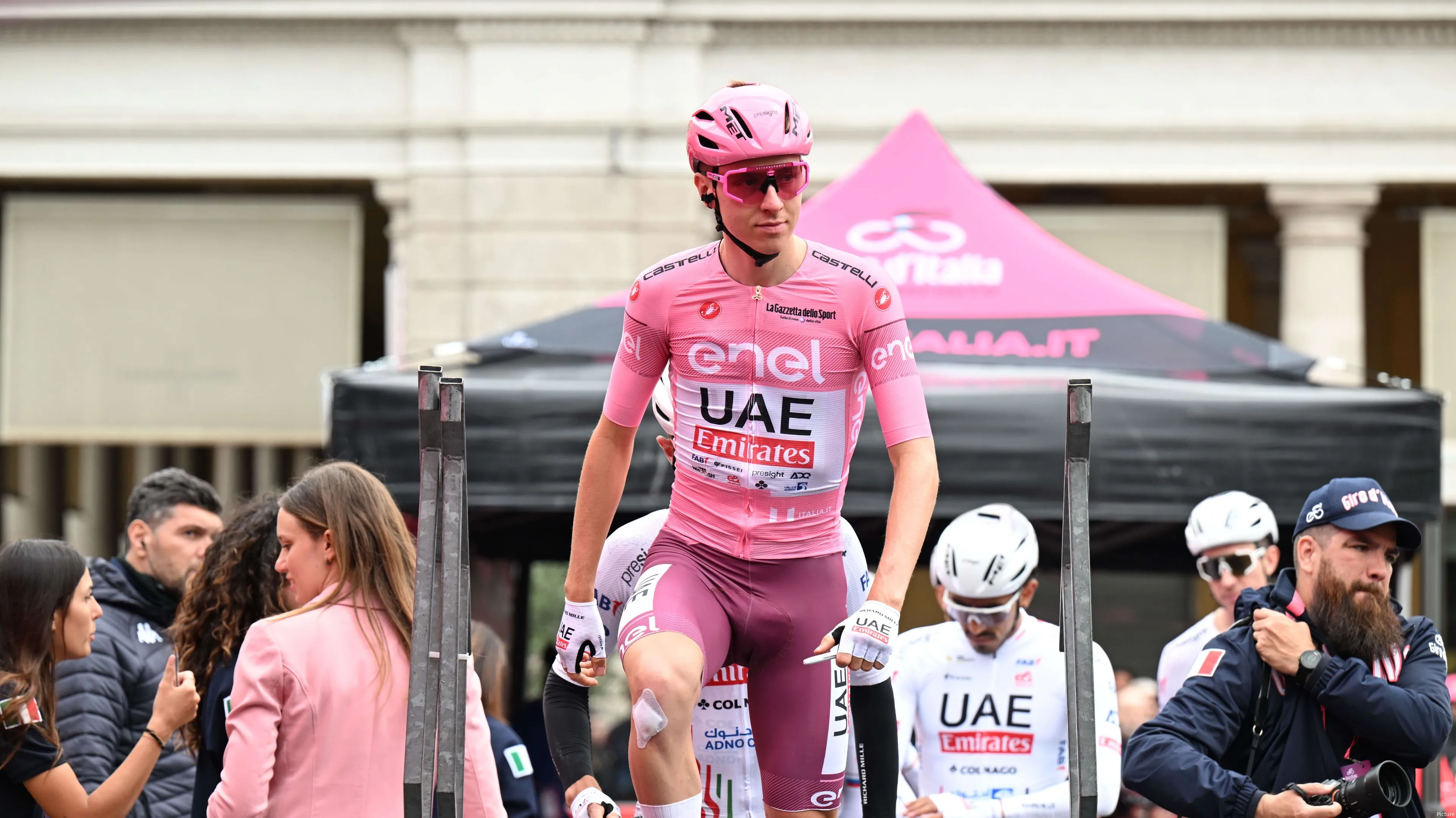 Algemeen klassement Giro d'Italia 2024 na etappe 7 Tadej Pogacar